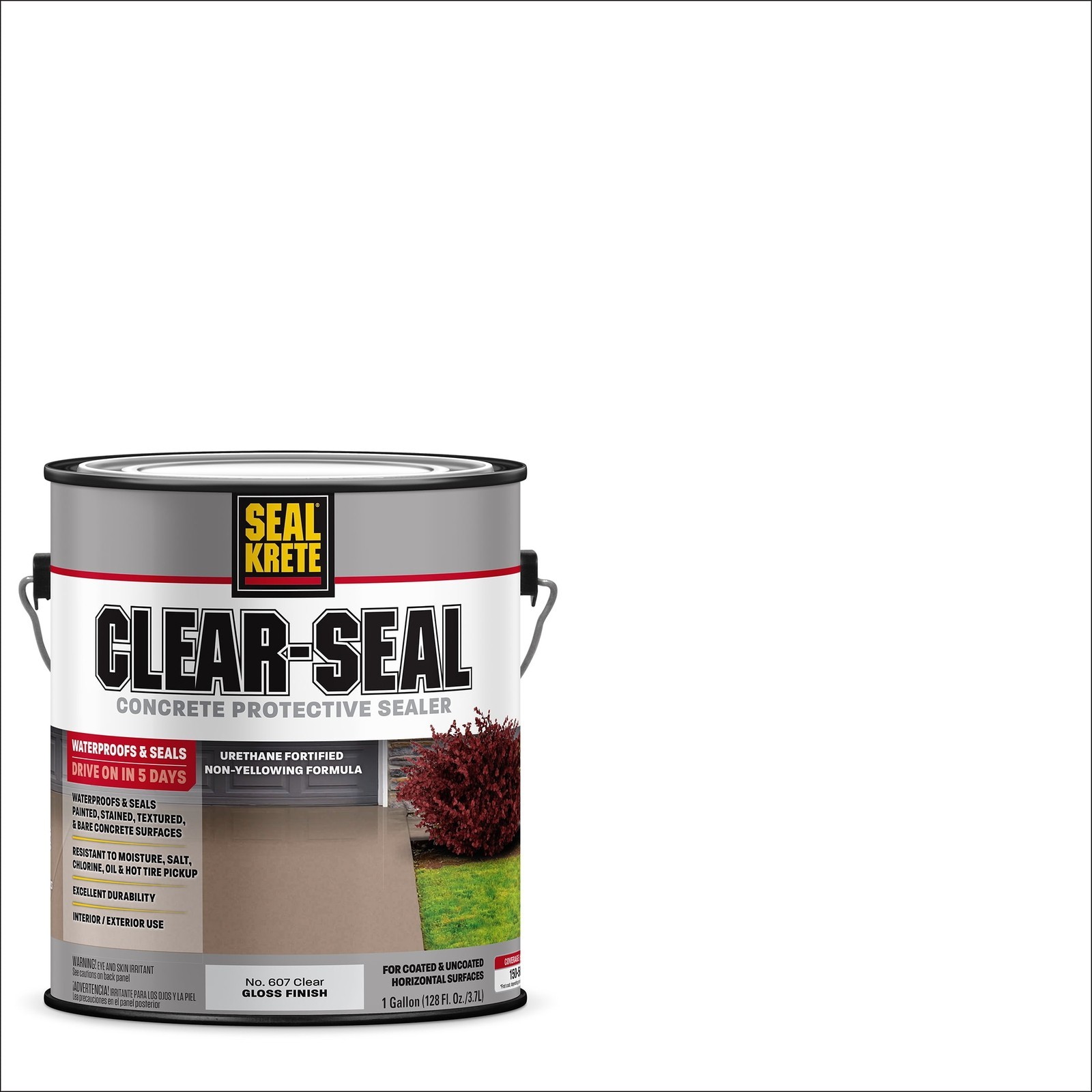 SealKrete Gloss Sealer-607001 Gallon Clear Urethane-fortified Acrylic Sealer