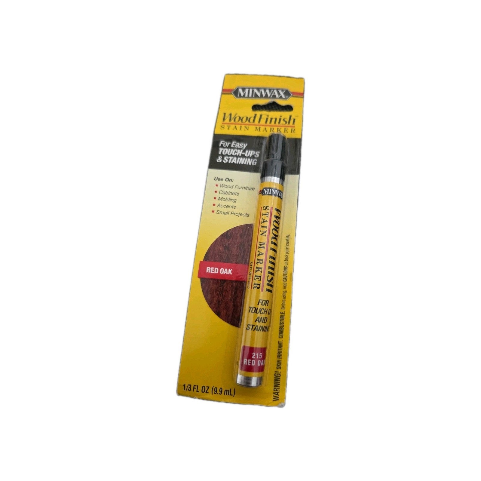 Minwax Wood Finish Stain Marker 215 RED OAK Touch Ups & Staining (1/3 fl. oz.)