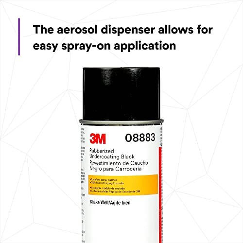 Rubberized Undercoating Aerosol Spray, 08883, 19.7 oz, 19.7 Ounce (Pack of 1)