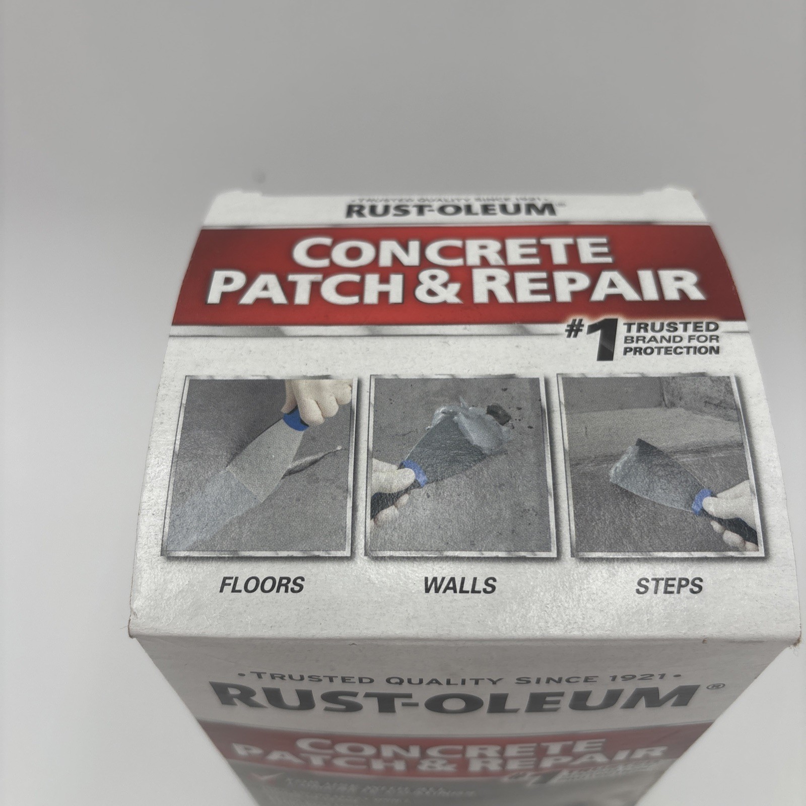 Rust-Oleum Concrete Patch and Repair 24 oz. Kit Gray Paintable 8 Hours 301012