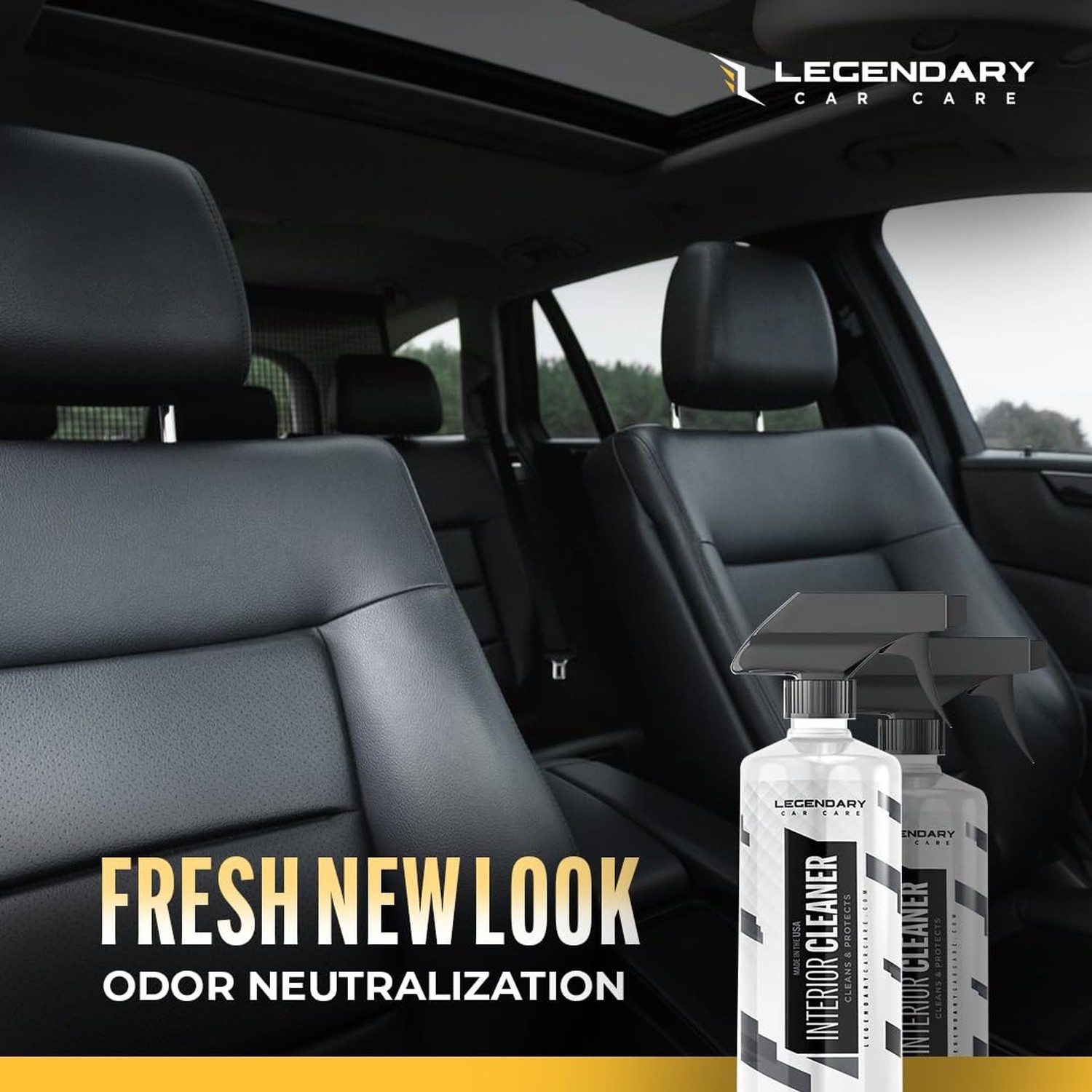 Legendary Interior Cleaner 16oz – All Purpose Interior Detailer & Carpet Clea…