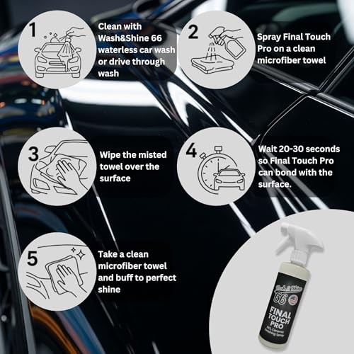 Final Touch Pro | Premium SiO₂ Ceramic Spray for Maximum Gloss & Protection |