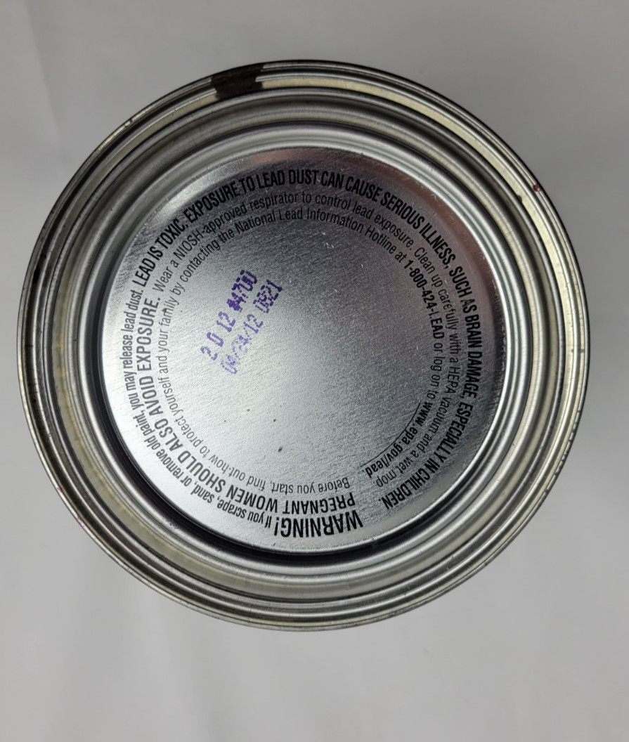 Hammerite Rust Cap Smooth Finish Bright Red Quart 32 oz. Excellent Can!