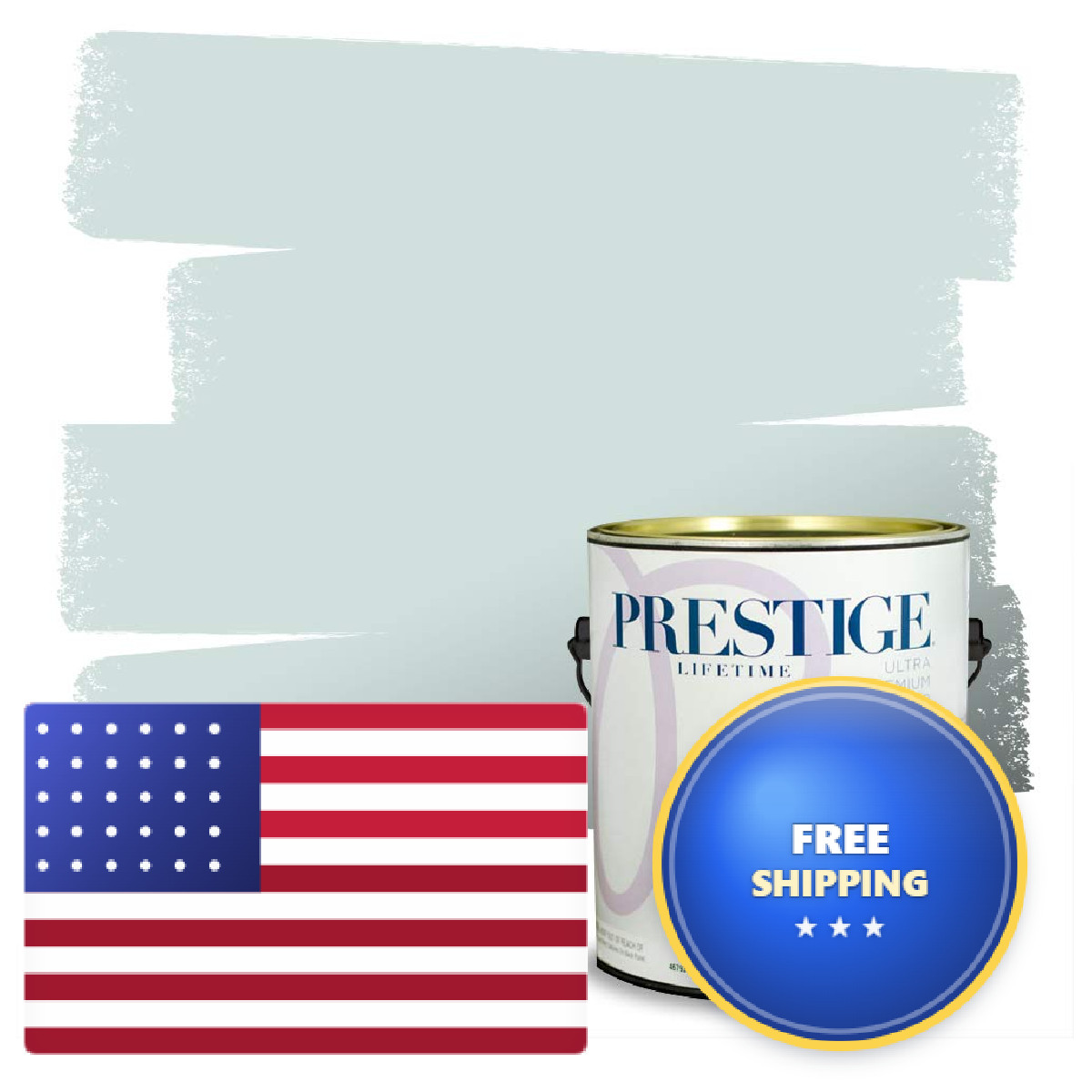 Prestige Interior Paint And Premiumr In One Seaside Retreat Semi-Gloss 1 Gallon