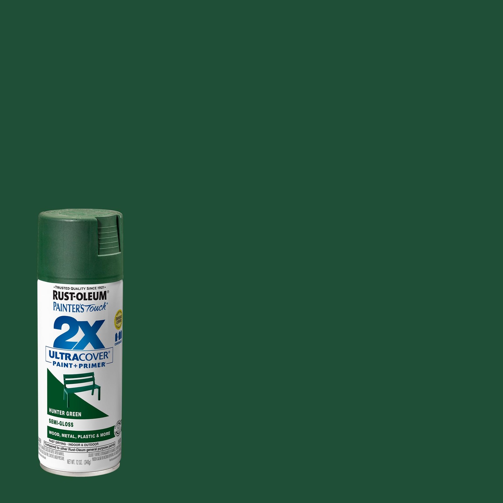Rust-Oleum 249853-6PK Painter’s Touch 2X Ultra Cover Spray Paint, 12 oz, Semi…