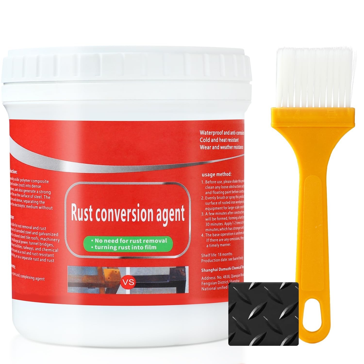 TPTAL Rust Renovator,Rust Remover for Metal,Rust Converter for Metal,Water-Ba…