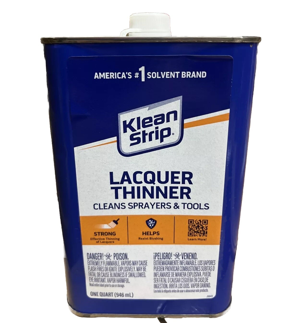 Klean-Strip Lacquer Thinner, Cleans Sprayers and Tools QM170