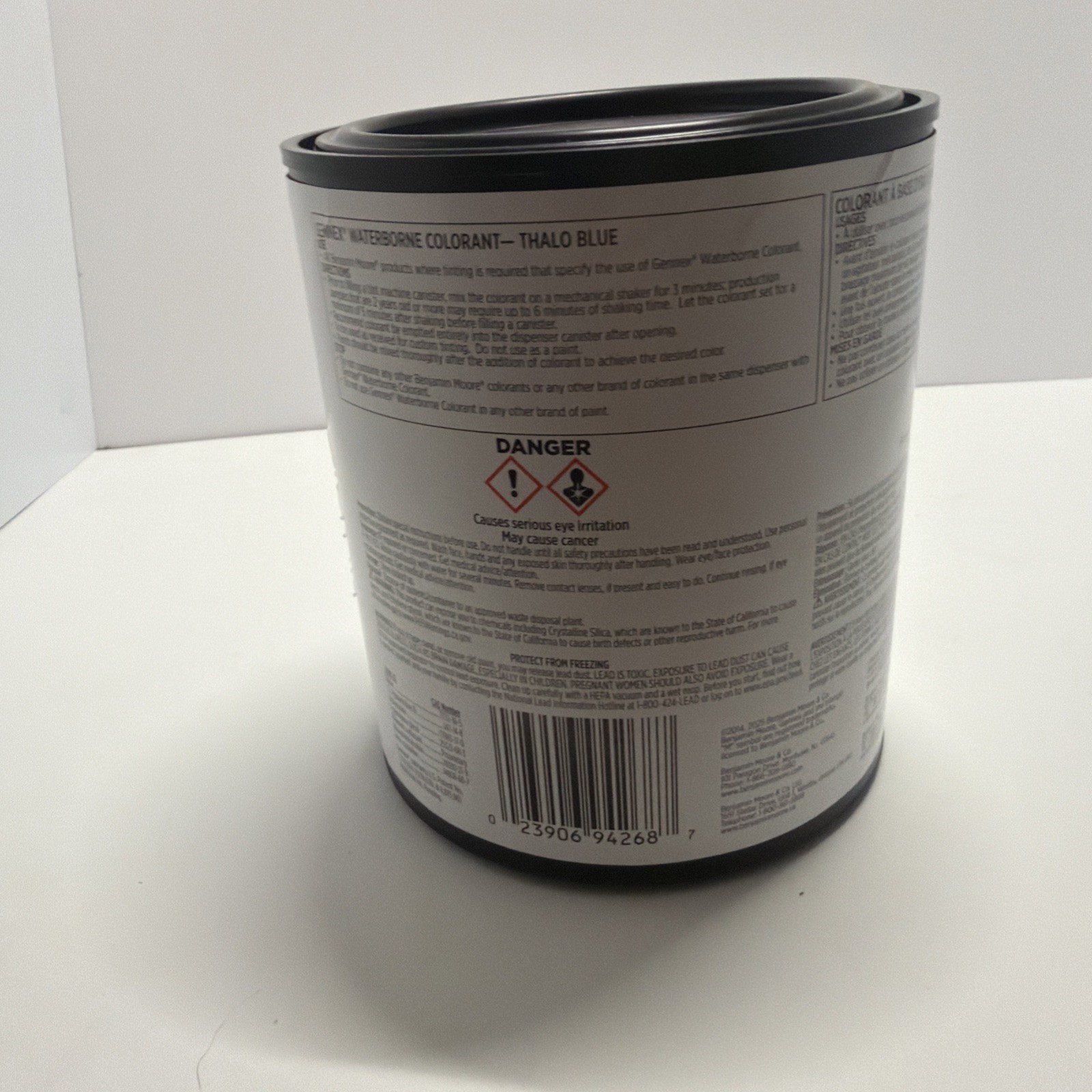 Benjamin Moore B1 Gennex Waterborne Colorant Liquid Thalo Blue 1 Quart (32oz)