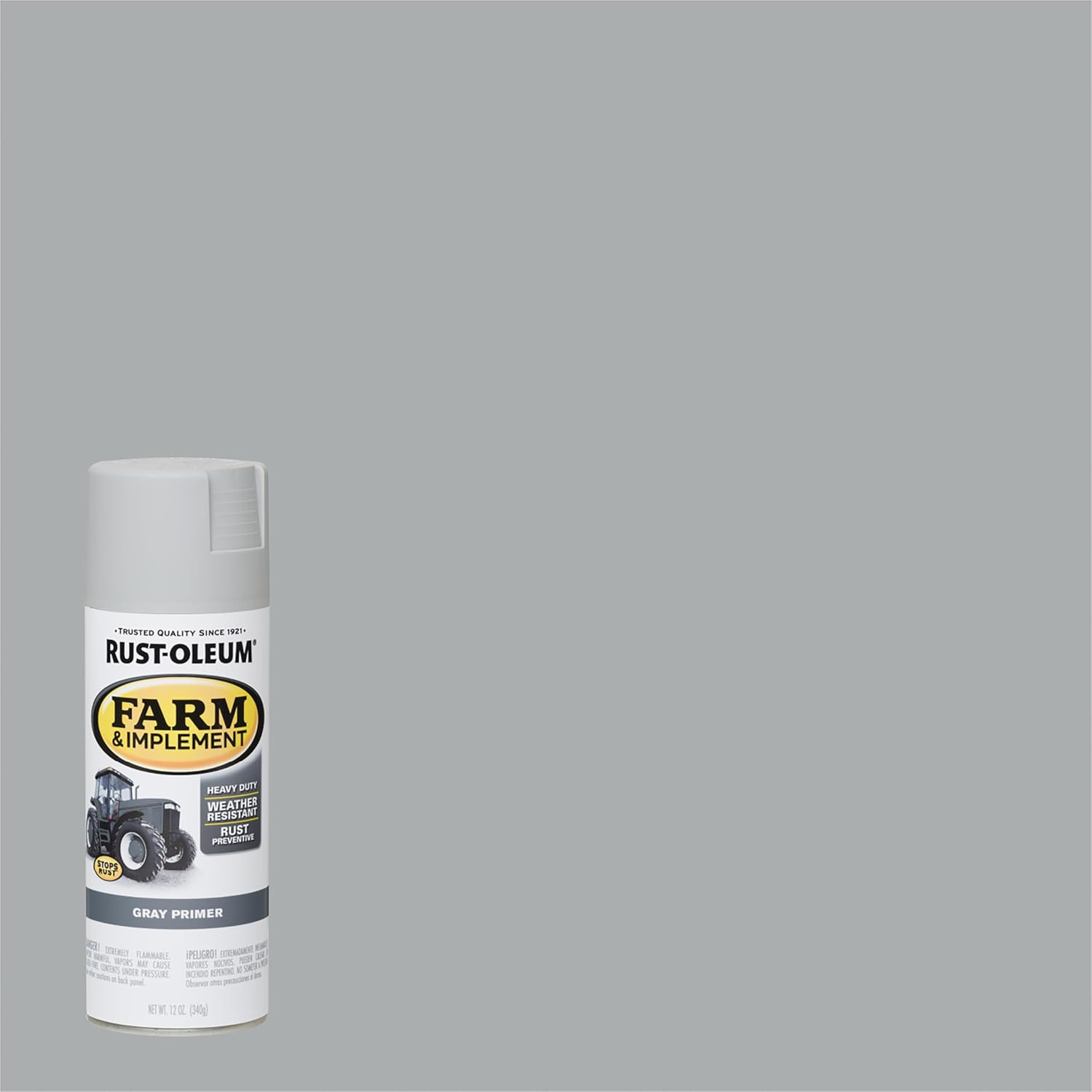 280146 Farm & Implement Spray Primer 12 Oz, Gray Primer