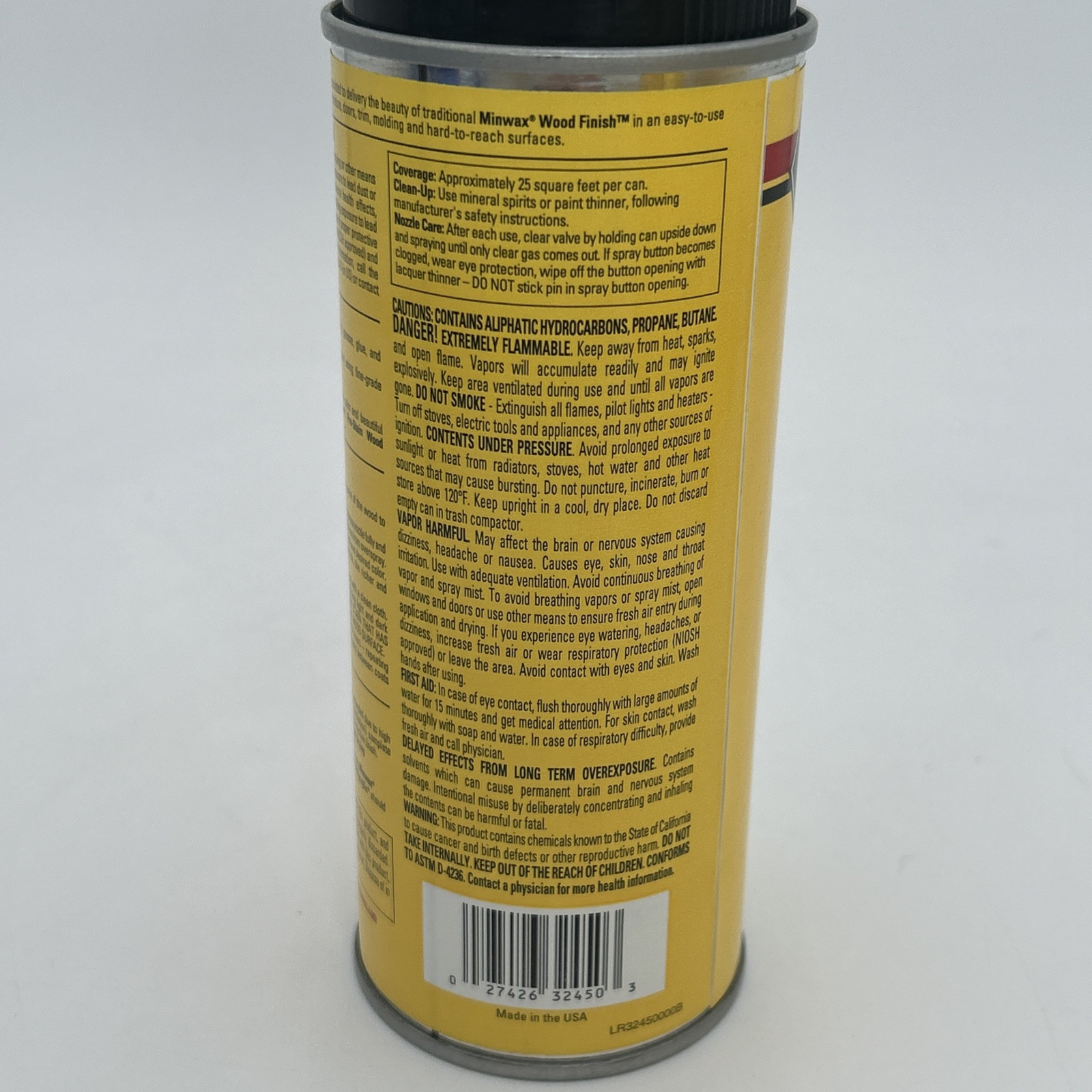 Minwax Wood Finish Aerosol Penetrating Stain Spray Golden Pecan 245 11.5 Oz Can