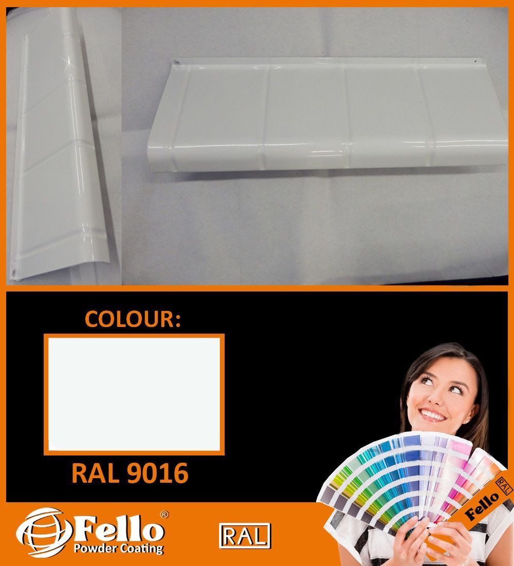 FELLO powder coating – RAL 9016 traffic white 5KG POLYESTER