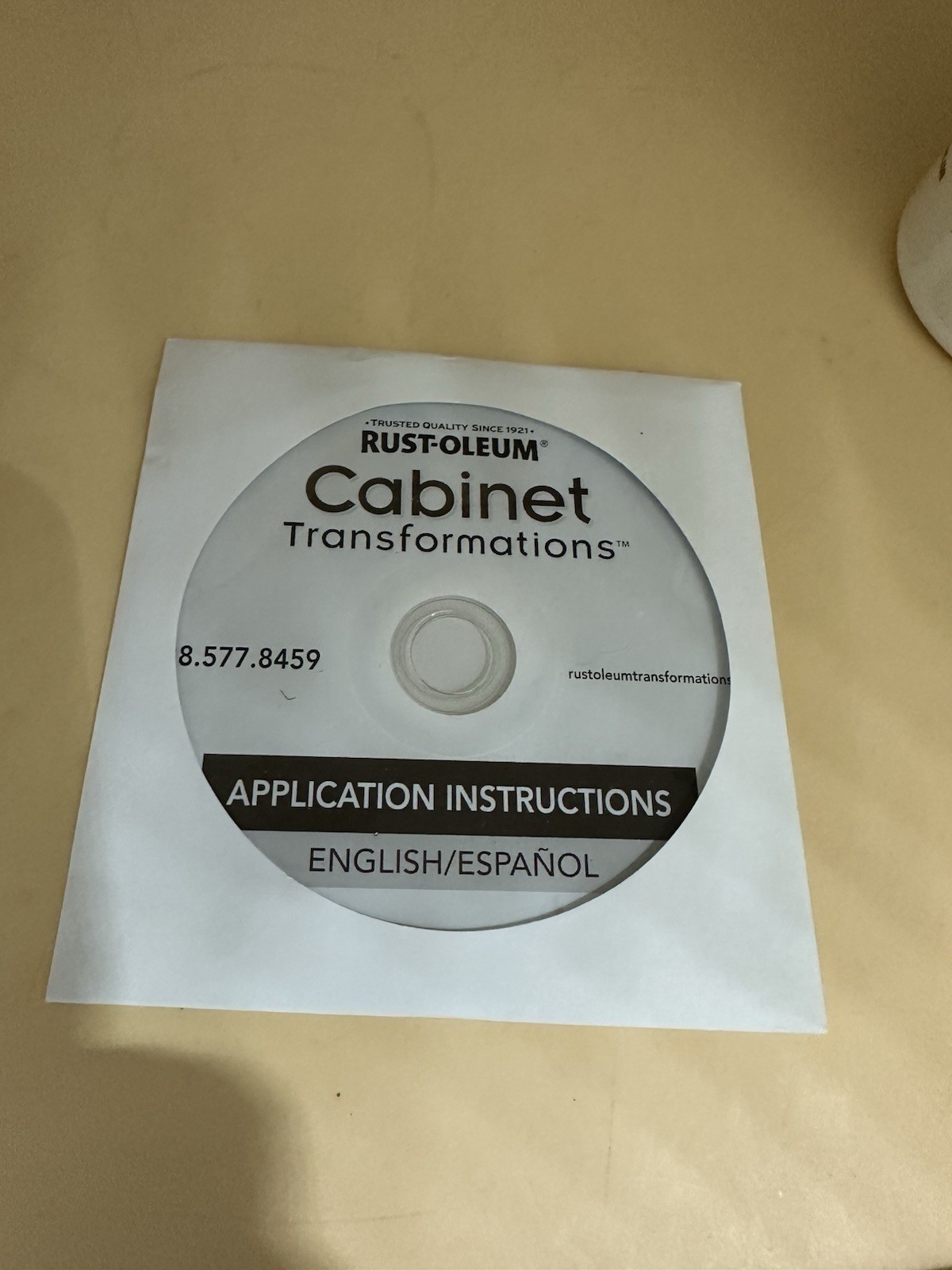 Rust-Oleum Cabinet Transformations Kit Light Tint 258109 Preowned