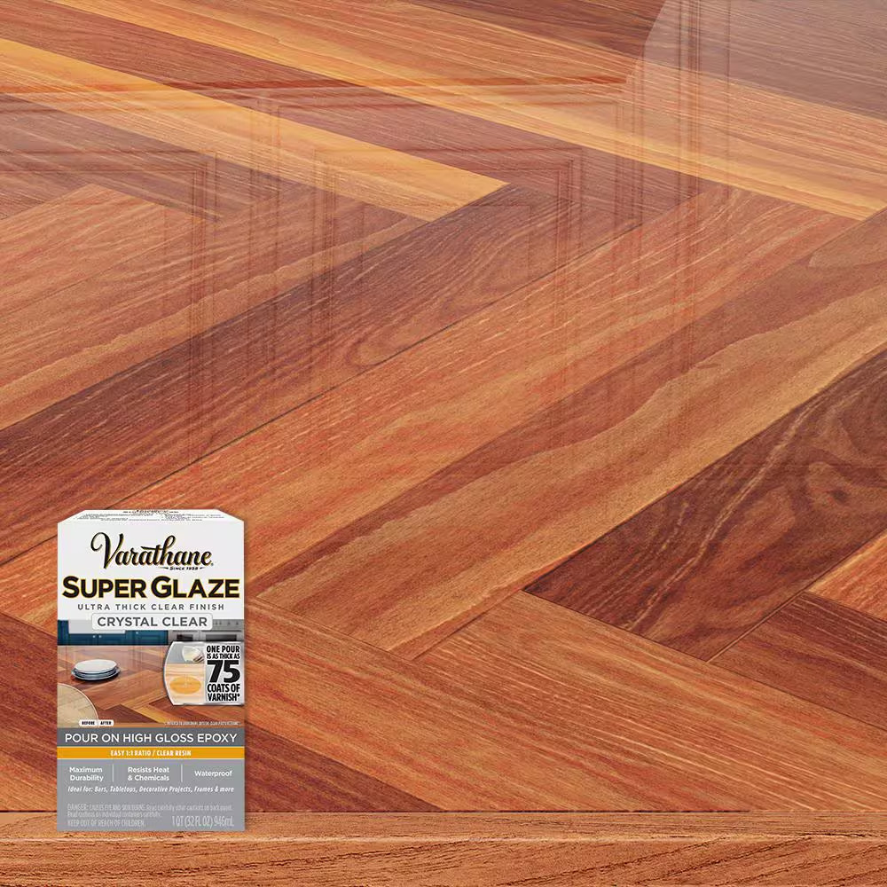 1 Qt. Gloss Super Glaze Interior Finish and Preservative (3 Pack)