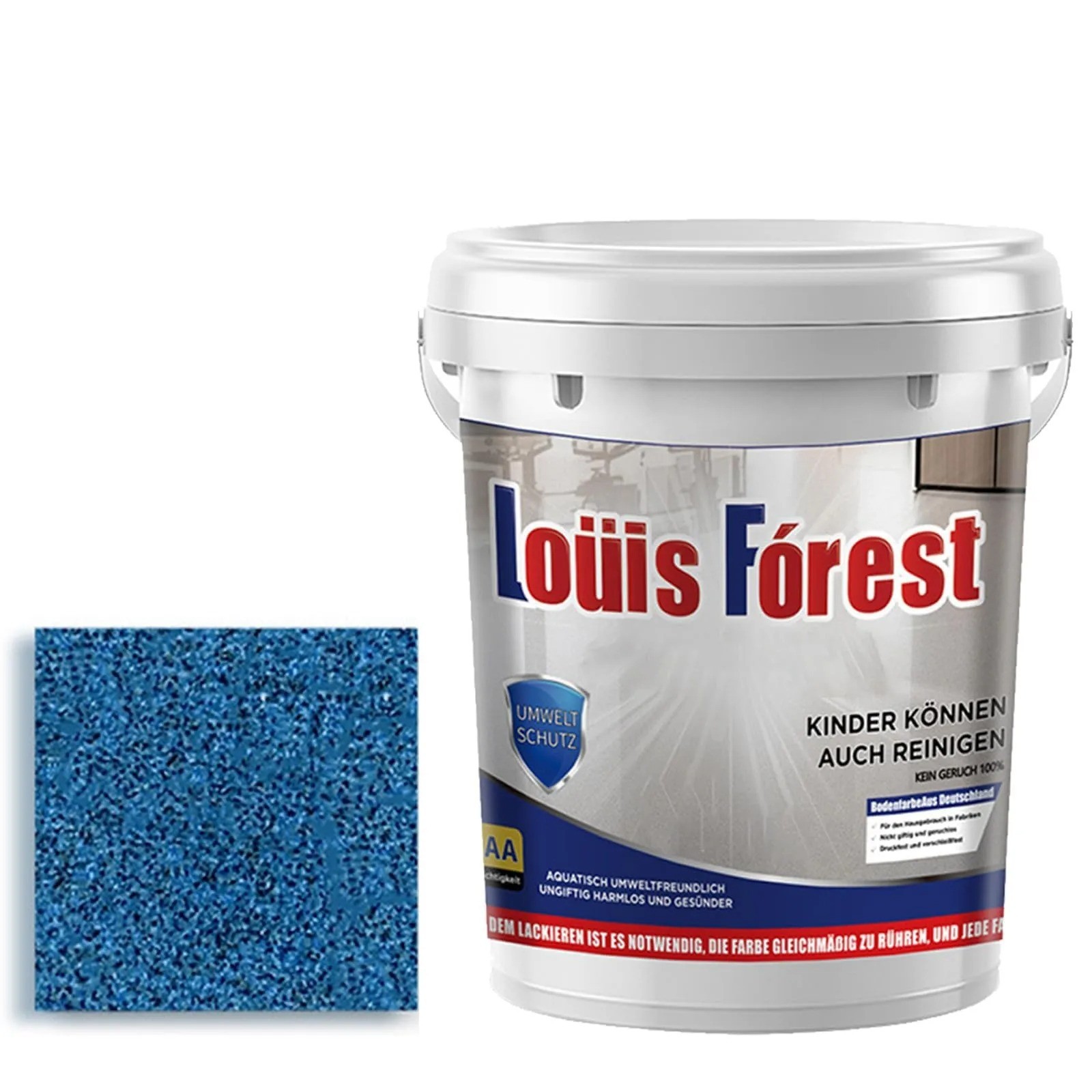 High-Gloss Marble Effect Epoxy Floor Coating, Epoxy Floor Paint (55ML)