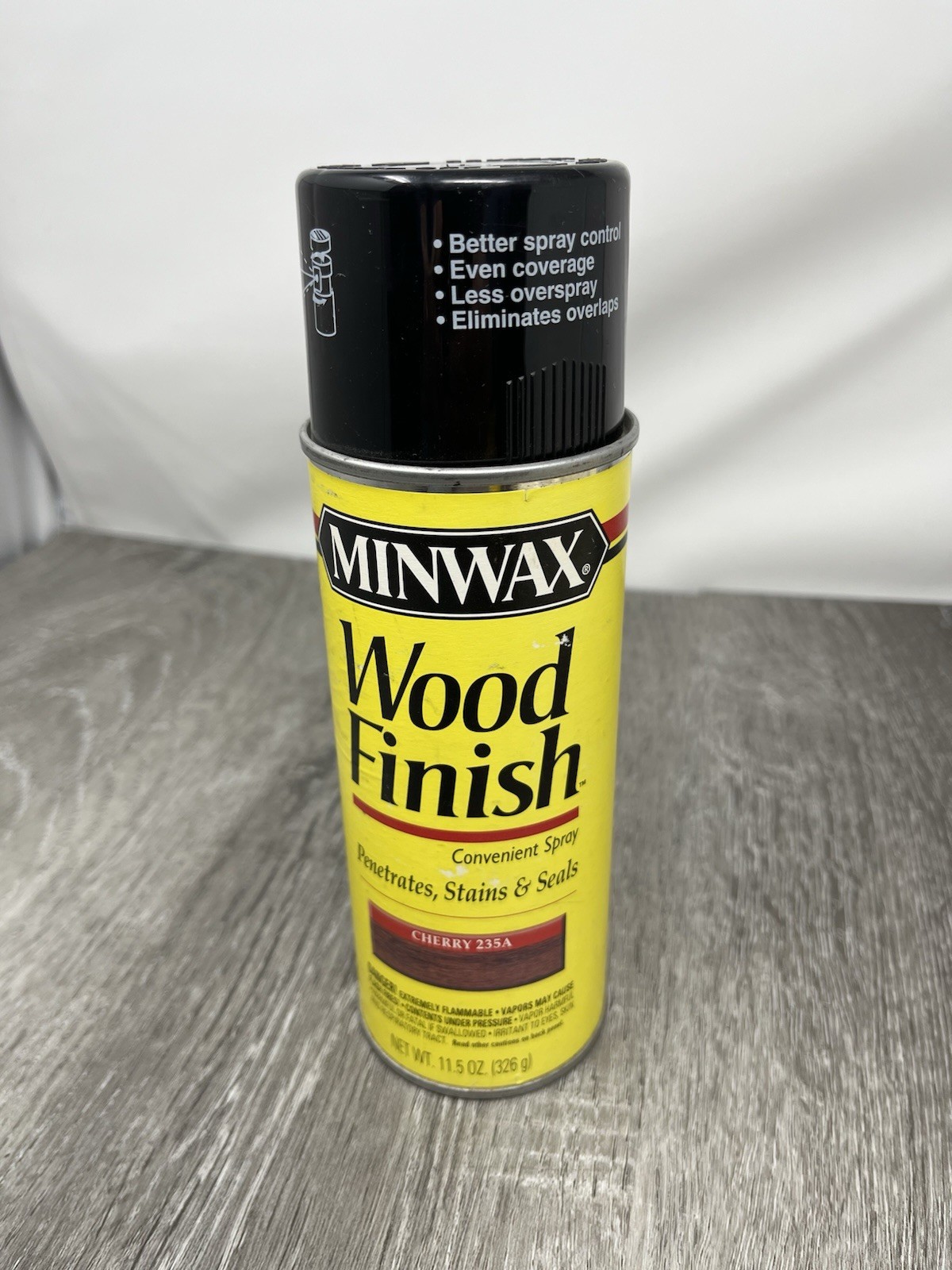 Minwax Wood Finish Aerosol Penetrating Stain Spray Cherry 236 11.5 Oz Can NOS