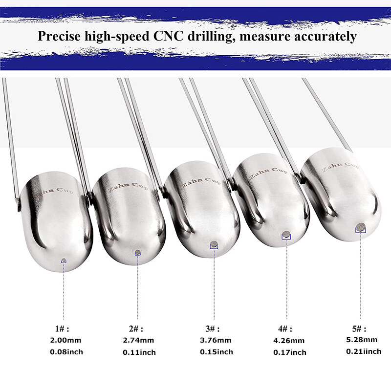 Hold Dia Zahn Dip Type Viscosity Cup 4# Very Precise Ink Viscosity Cup