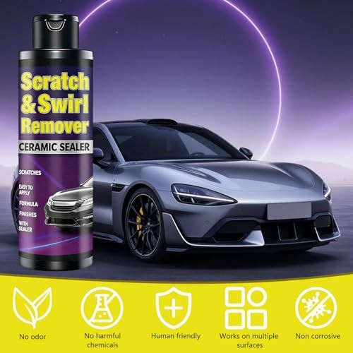 Upgraded Car Scratch Remover Kit, Scratch Remover Wax for Vehicles, Universal