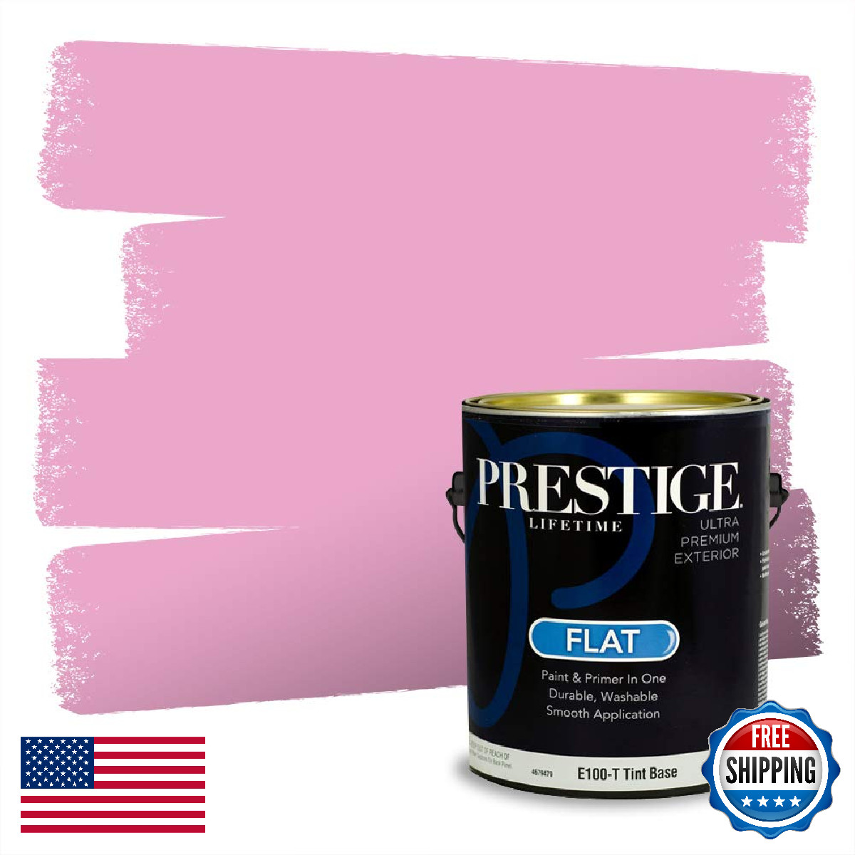 Prestige Paints Exterior House Paint And Premiumr In One 1-Gallon Flat Comparabl