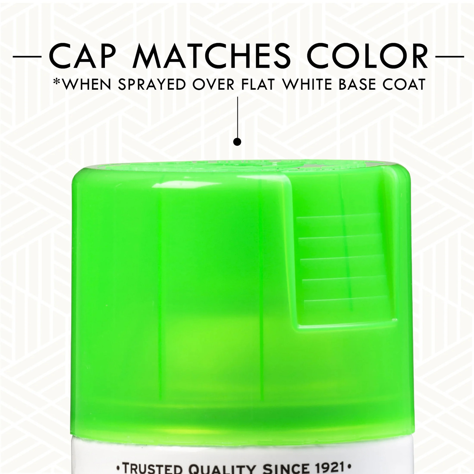 (6 Pack) Fluorescent Green, Specialty Flat Spray Paint- 11 Oz