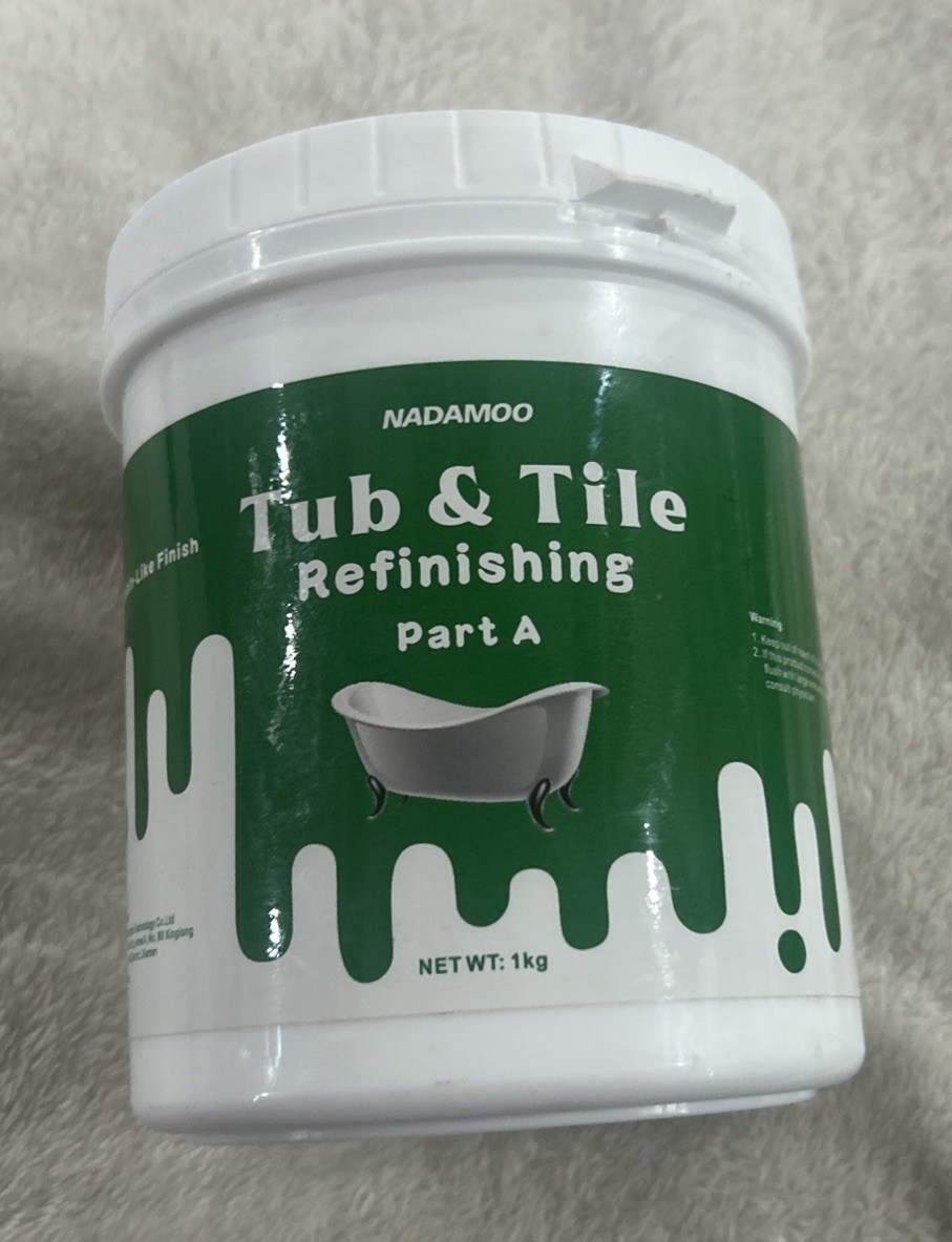Nadamoo ~ Tub and Tile ~ Refinishing ~*Part A*~ Sealed ~ Exp.03/2027