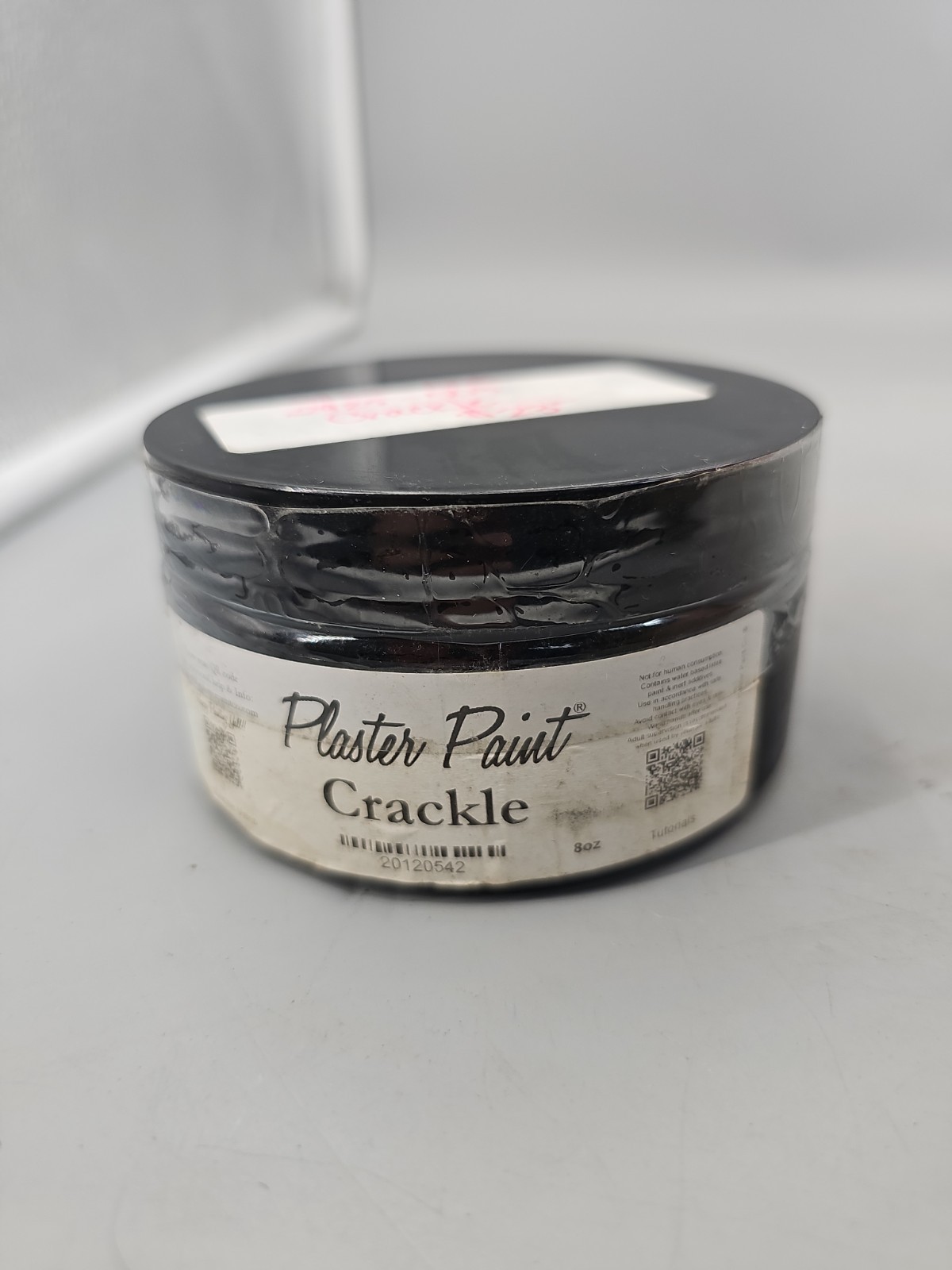 New Plaster Paint Company 8oz Furniture Paint In Crackle Sealant Required