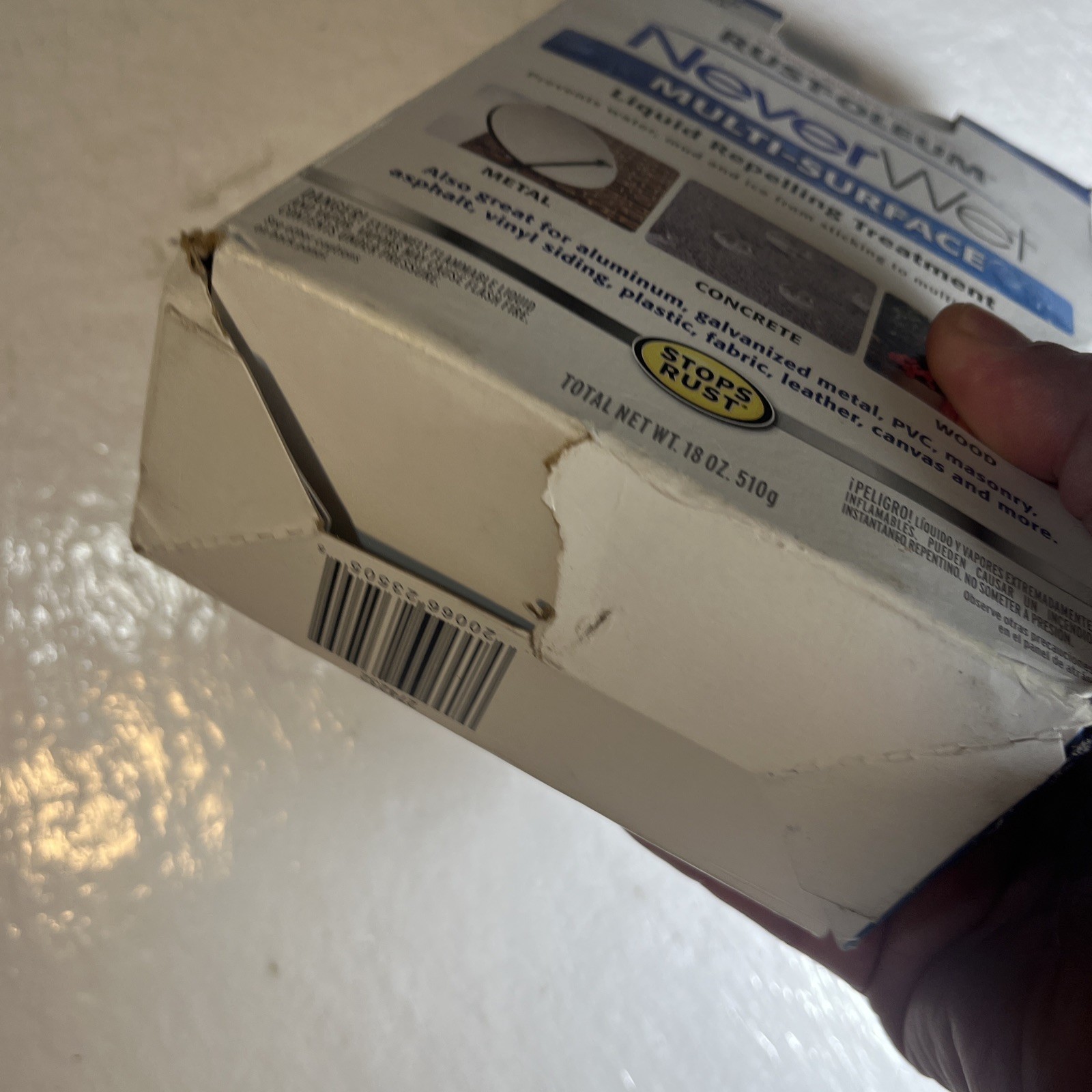 Never Wet Rust-Oleum Multi-Surface Liquid Repelling Treatment Kit Frosted Clear