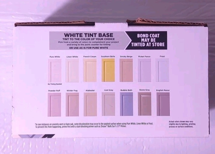 Rust-Oleum Cabinet Transformations Satin White Tint Base Cabinet Refinishing