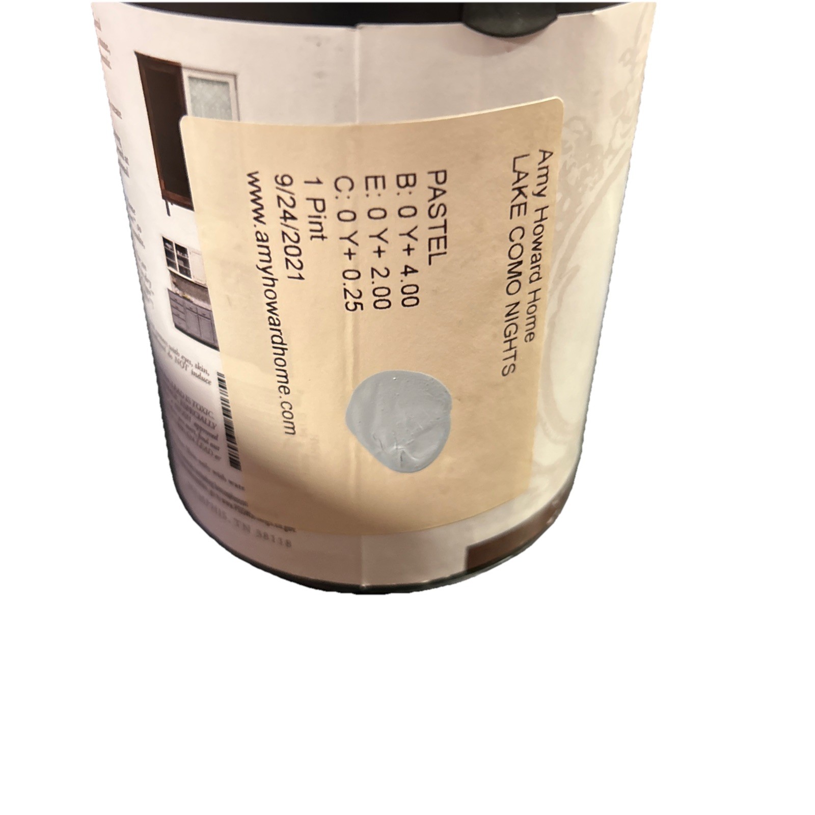 Amy Howard at Home One Step paint Ultra-Light Base Tinted Lake Como Nights 16oz