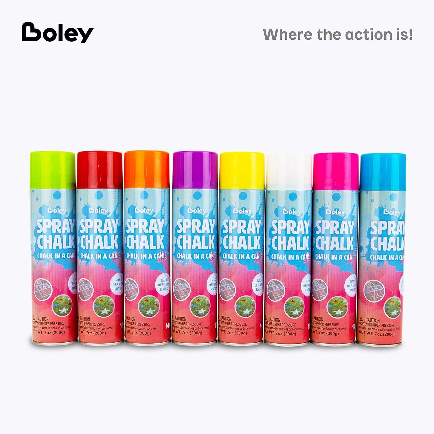 Easy-to-Use Chalk Spray Paint – Fun for Families