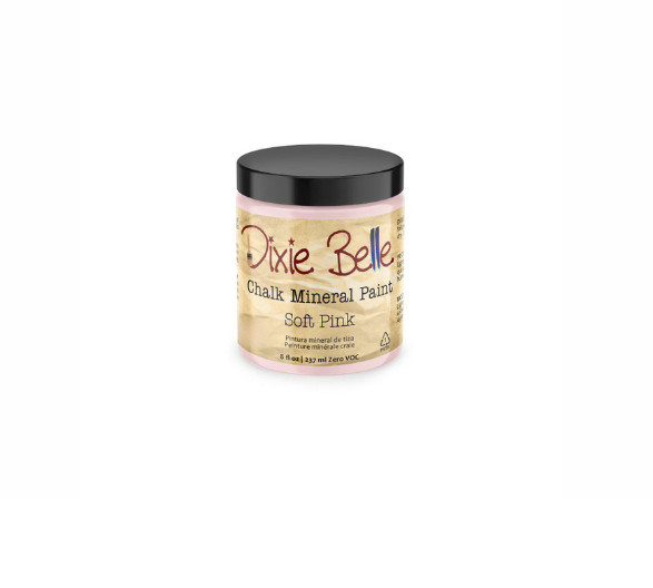New Sealed Soft Pink Dixie Belle Chalk Mineral Paint 8oz