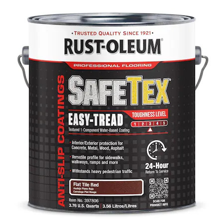 Rust-Oleum 397806 Epoxy Coating, Red, 1 Gal, Can