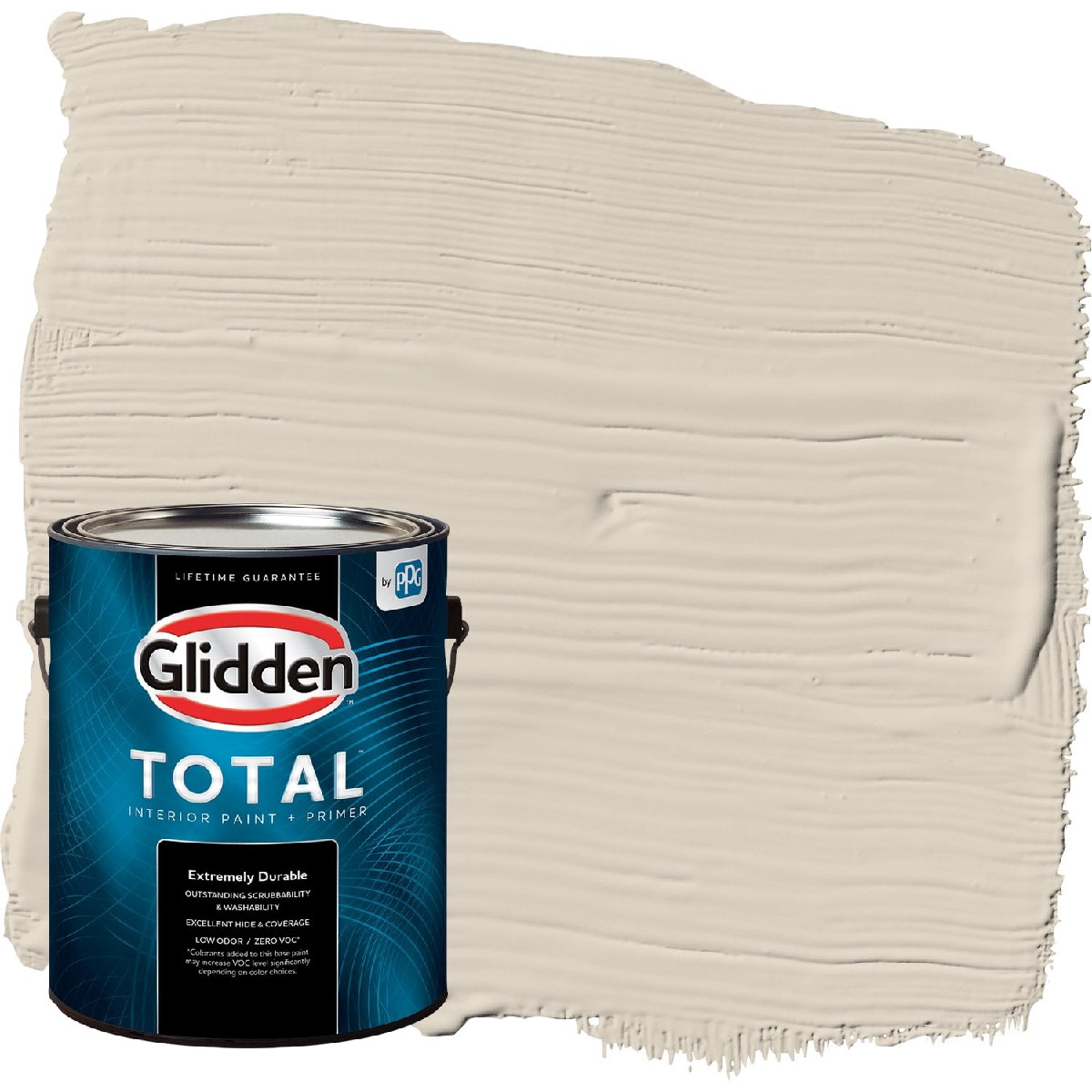 Glidden Total Interior Wall Paint Premiumr All-In-One Cool Concrete/Greige