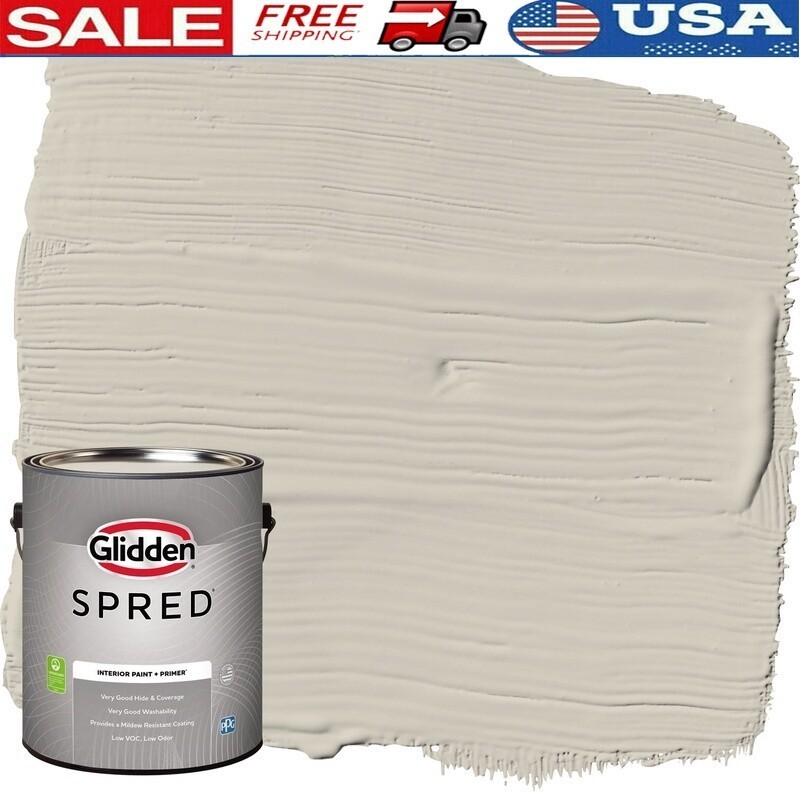Interior Wall Paint Low Odor Washable Mildew Resistant GREENGUARD Certified New