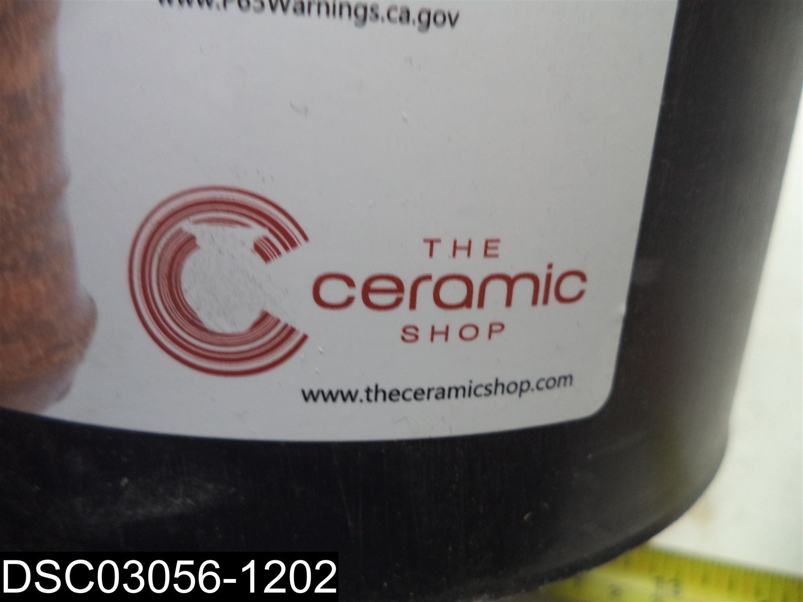 QTY=1 Gallon (6 Pounds) C638 The Ceramic Shop Pro Series Brown Ash Dry Glaze