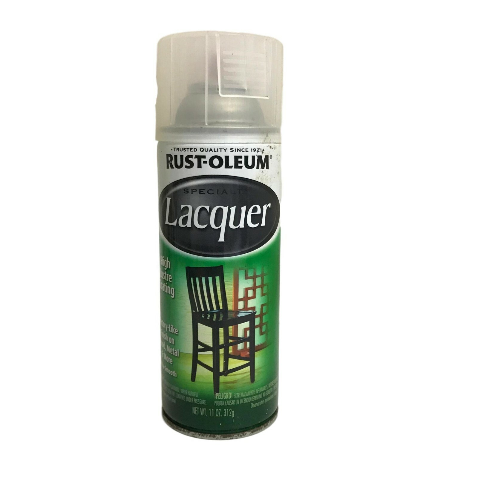 Rust-Oleum Clear Lacquer Spray Paint, High Lustre