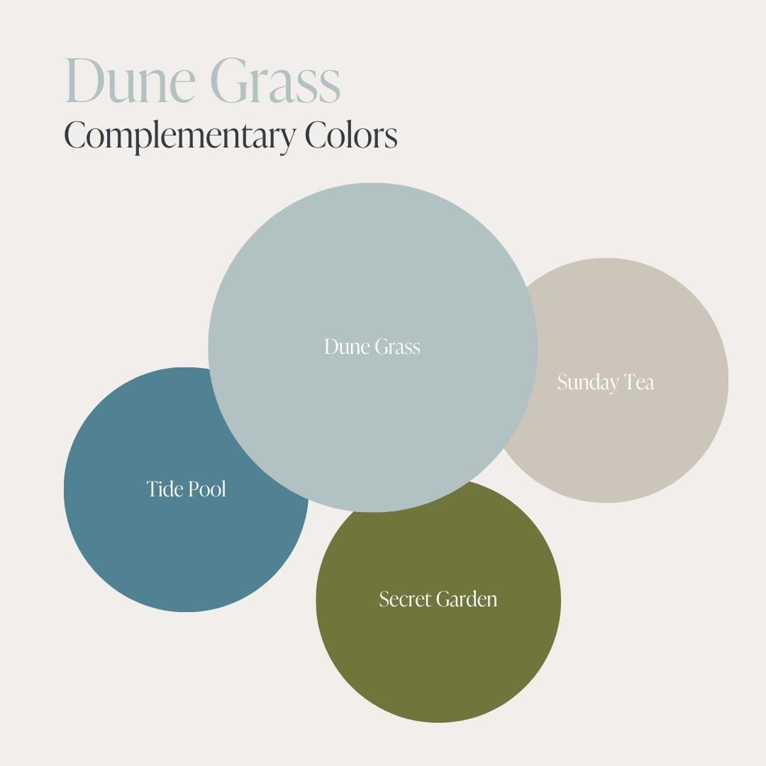 Transform Your Home with All-in-One Eco Chic Chalk Paint – Dune Grass, 16 oz