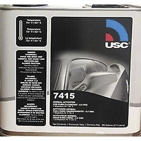 4.4 VOC Normal Activator Euro Clearcoat, 2.5 Liter USC-7415-25