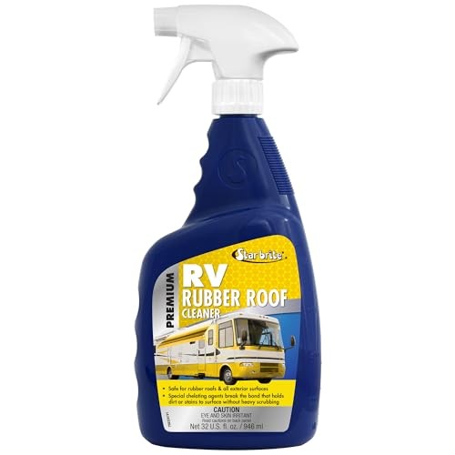 Premium RV Rubber Roof Cleaner – Effortless Cleaning for Camper 32 Oz Spray