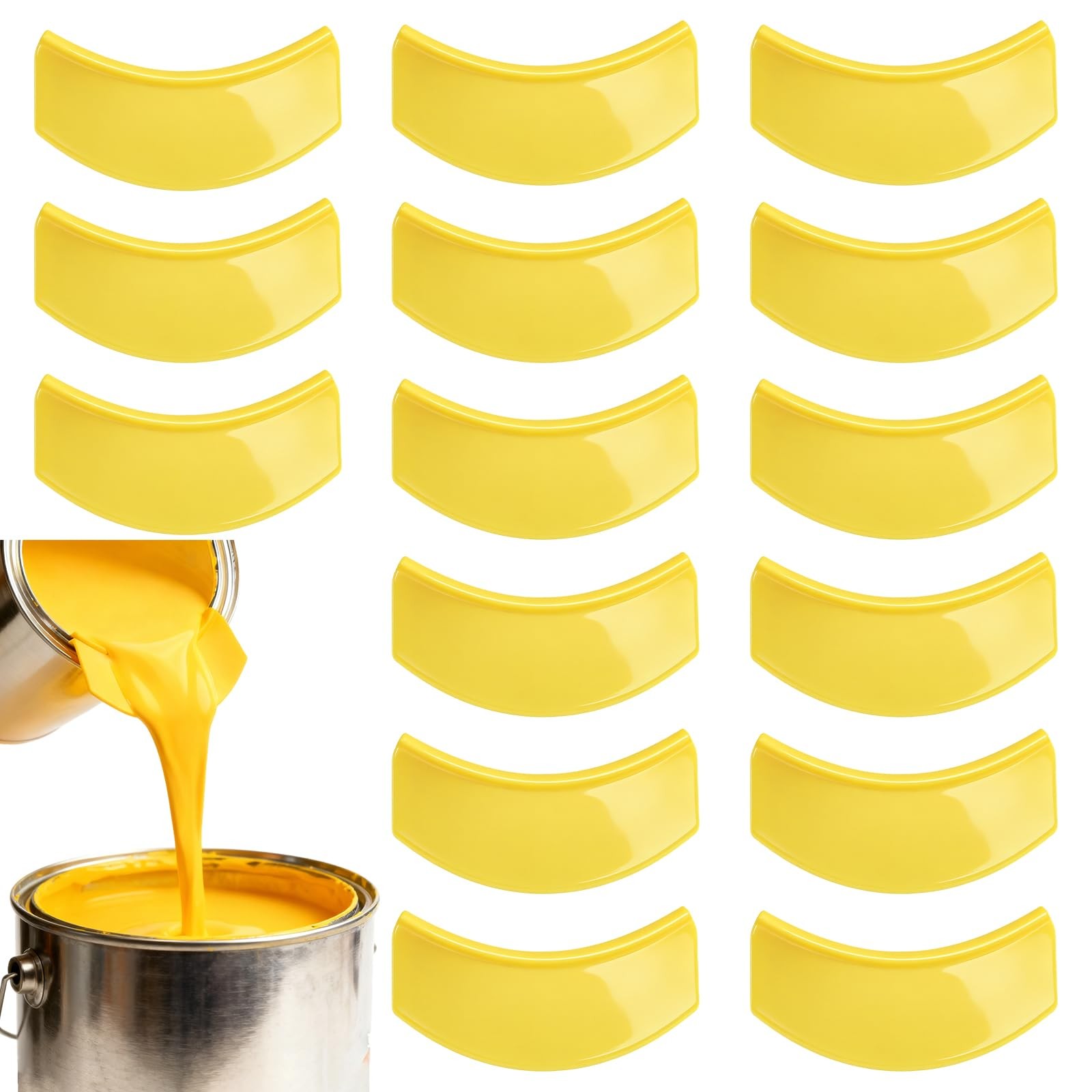 15 Pcs 1-Gallon Paint Can Pour Spout Bulk Paint Pouring Spout Reusable Univer…