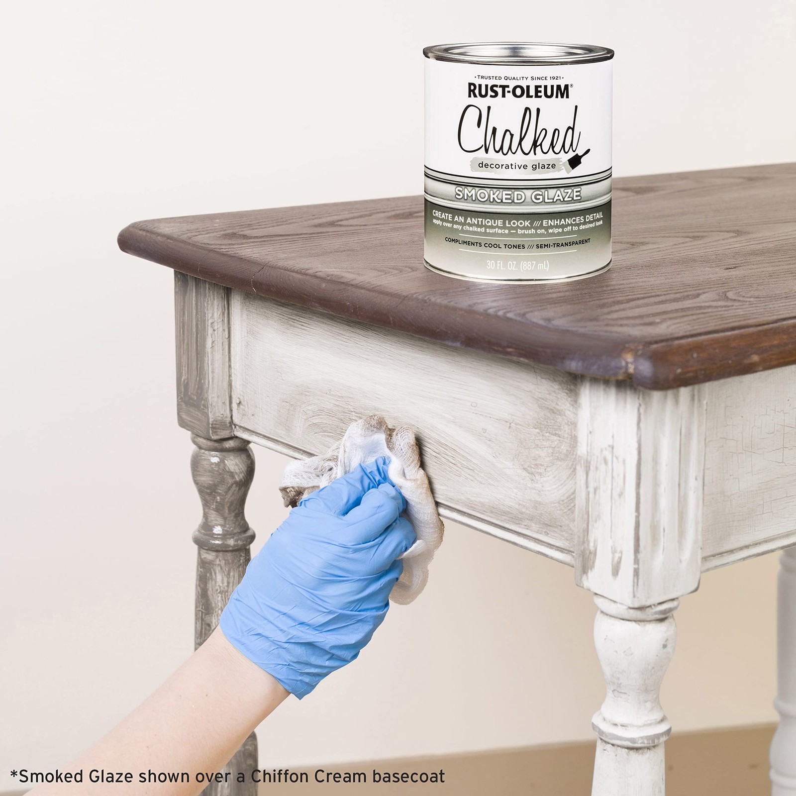 Rust Oleum Chalked Decorative Glaze 30 Ounce Pack Of 2 Semi Transparent Antiq…