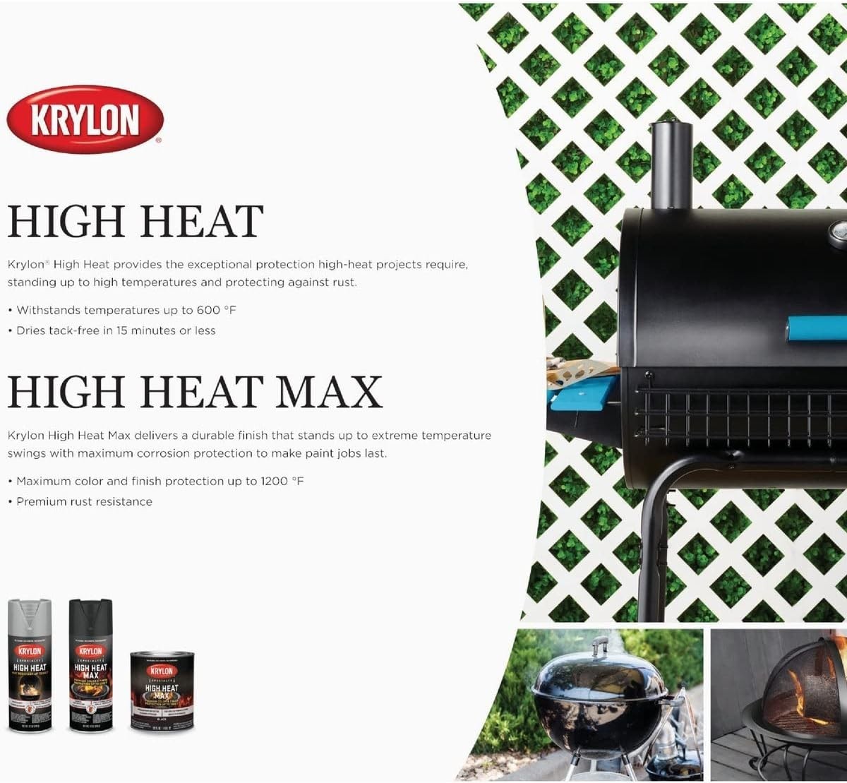 High Heat Resistant Satin Black Spray Paint – 12 Oz for Interior/Exterior Use