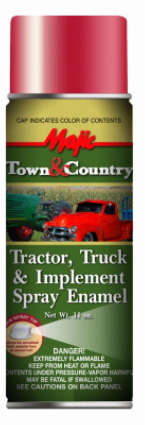 Town & Country 8-20961-8 Majic Tractor Truck & Implement Red Spray Paint