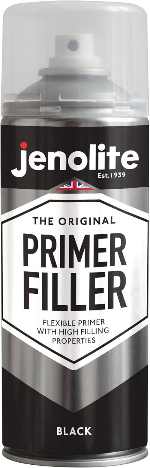 Fast Dry Black Filler Primer Paint – 3x400ml for Smooth Finish & Topcoating