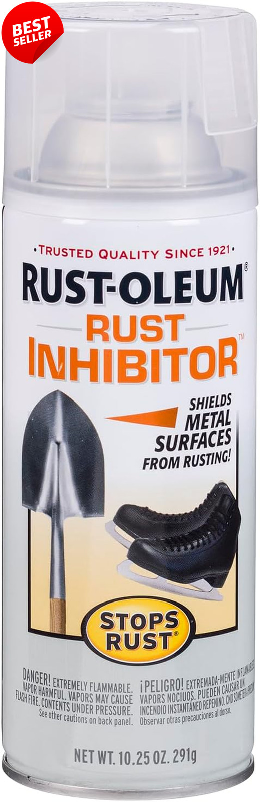 Rust Inhibitor Spray 10.25oz Stops Rust Protection for Metal Surfaces – US