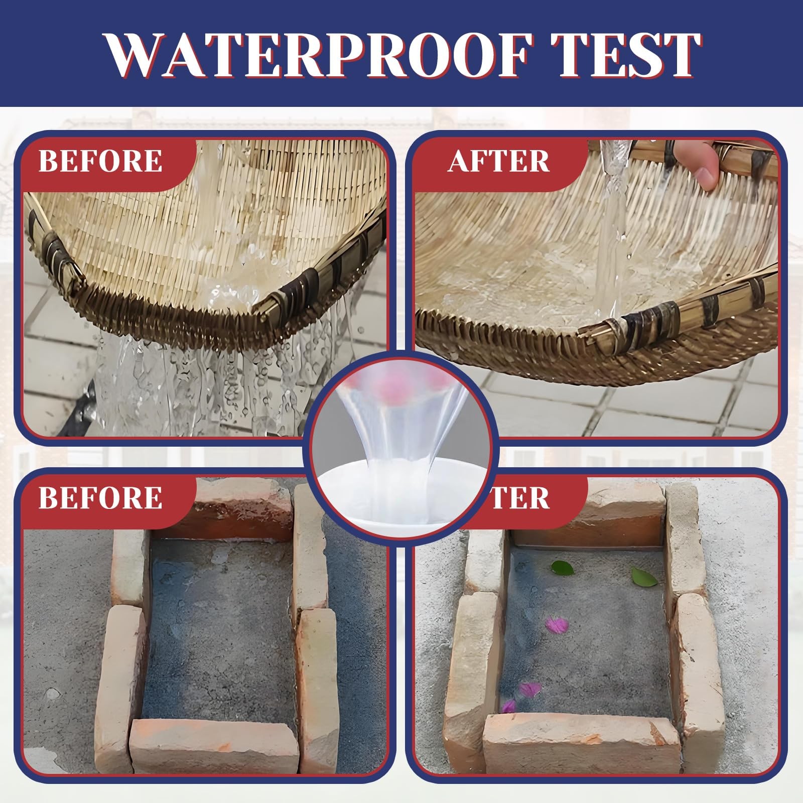 Upgraded Invisible Waterproof Agent Clear as 17.5 fluid ounces, clear