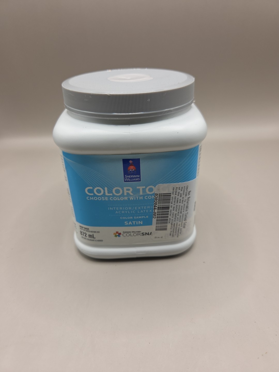 1 Qt Sherwin Williams Colors To Go Interior/Exterior Latex Satin Color Light…