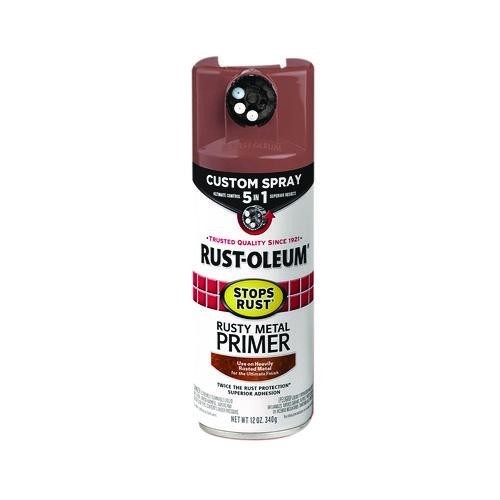 Rust-Oleum Stops Rust 5-in-1 Spray Paint, Rusty Metal, 12 oz Aerosol Can, 2/Pack