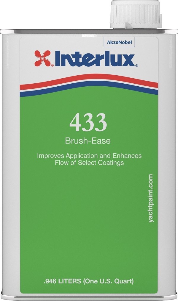 Interlux Brush-Ease Marine Paint Thinner Clear 1 Quart 433Q