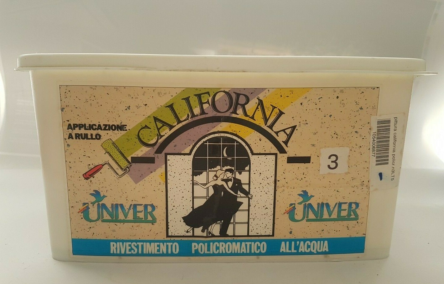 Univer painting mod. California No.3 Polychrome Water Coating LT5
