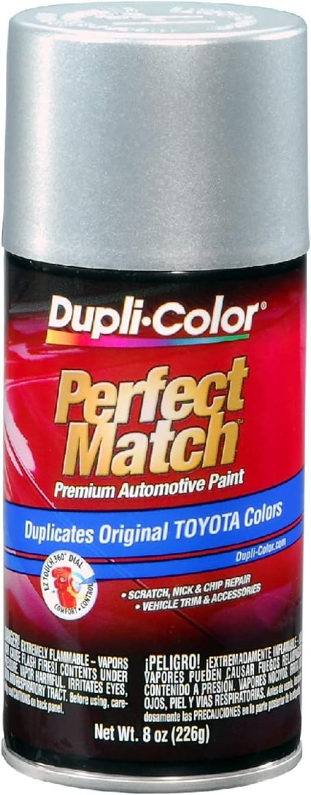 Perfect Match Premium Automotive Paint, SIlver (M), 8 oz